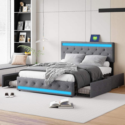TruComfort Luminara Smart RGB LED Bed