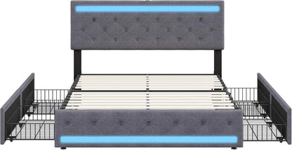 TruComfort Luminara Smart RGB LED Bed